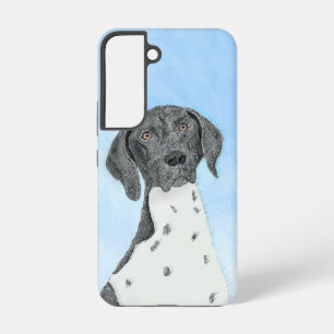 German Shorthaired Pointer Painting - Original Art Samsung Galaxy Case