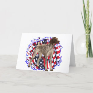 German Shorthaired Pointer Patriot Card