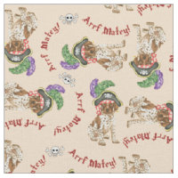 German Shorthaired Pointer Pirate Fabric