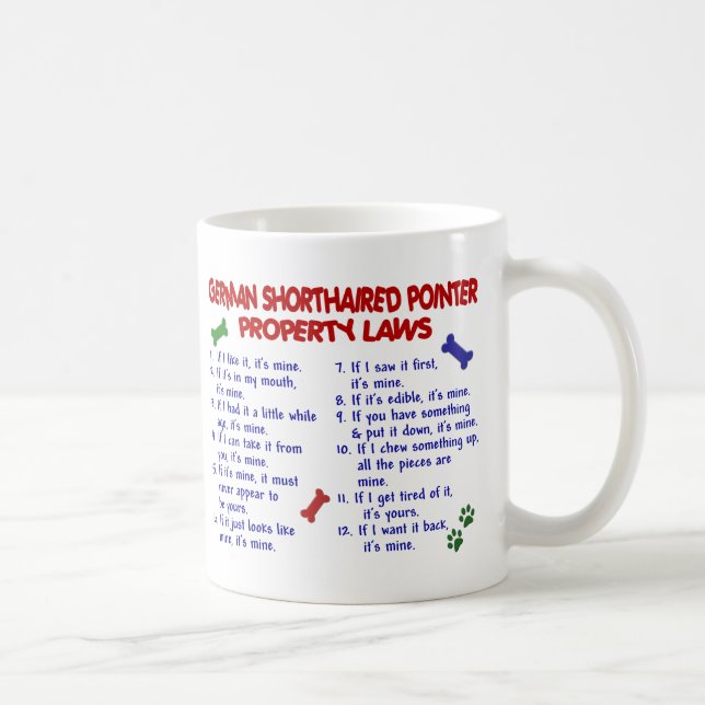 GERMAN SHORTHAIRED POINTER PL2 COFFEE MUG (Right)
