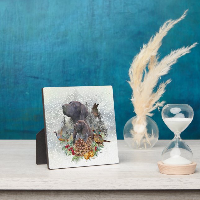German Shorthaired Pointer    Plaque (Insitu)
