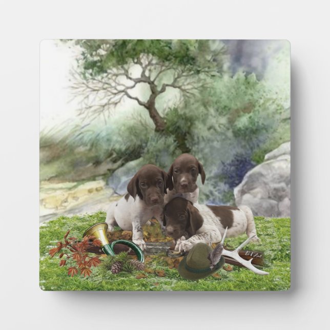 German Shorthaired Pointer    Plaque (Front)