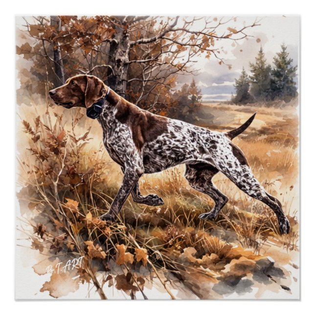  German Shorthaired Pointer  Poster (Front)