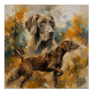 German Shorthaired Pointer  Poster