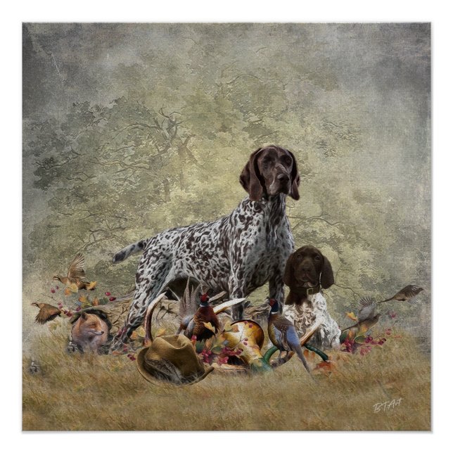 German Shorthaired Pointer    Poster (Front)