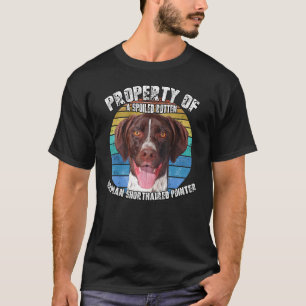 German Shorthaired Pointer Property Of Retro T-Shirt