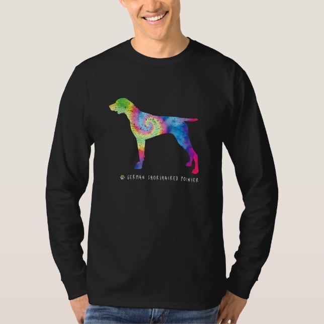 German Shorthaired Pointer Puppy Pet Dog Owner Hip T-Shirt (Front)