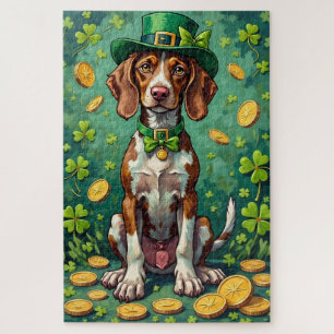 German Shorthaired Pointer St Patrick’s Day Jigsaw Puzzle