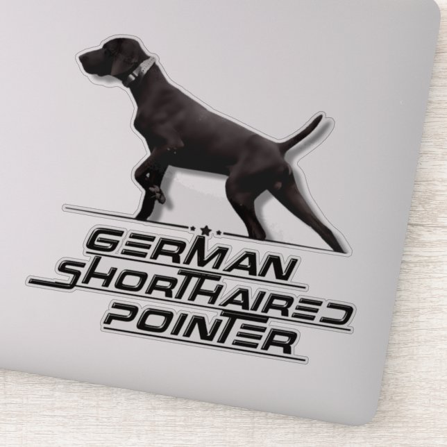 German Shorthaired Pointer    Sticker (Detail)