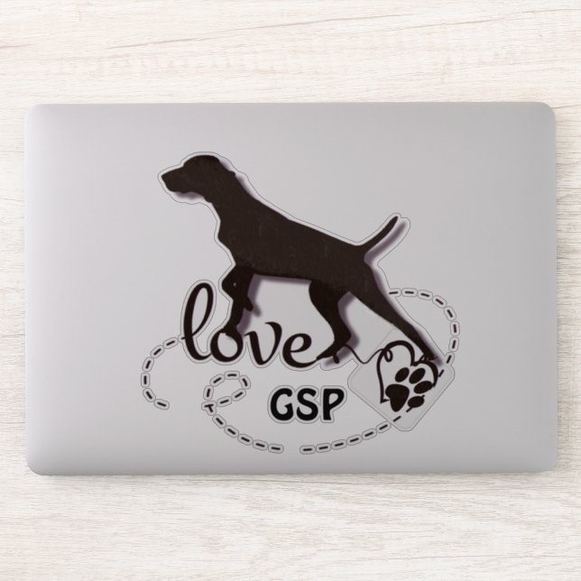 German Shorthaired Pointer    Sticker (Computer)