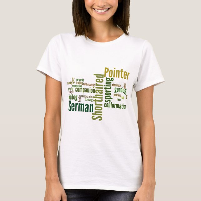 German Shorthaired Pointer T-Shirt (Front)