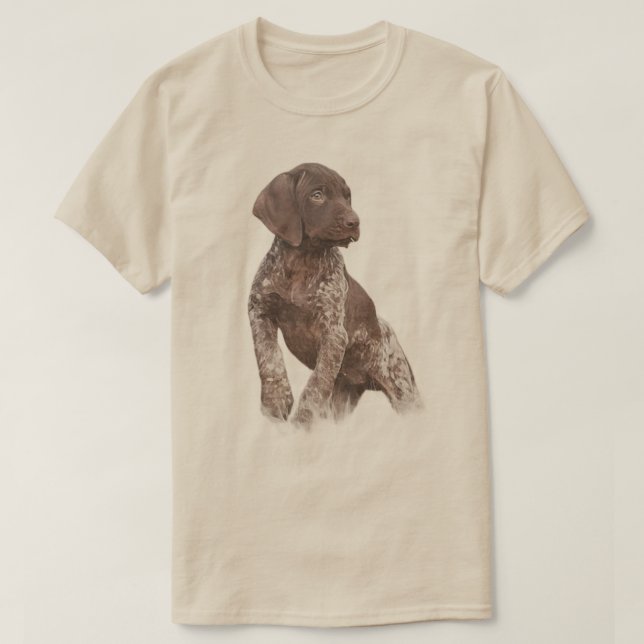 German Shorthaired Pointer  T-Shirt (Design Front)