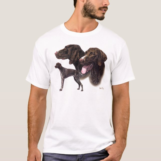 German Shorthaired Pointer T-Shirt (Front)