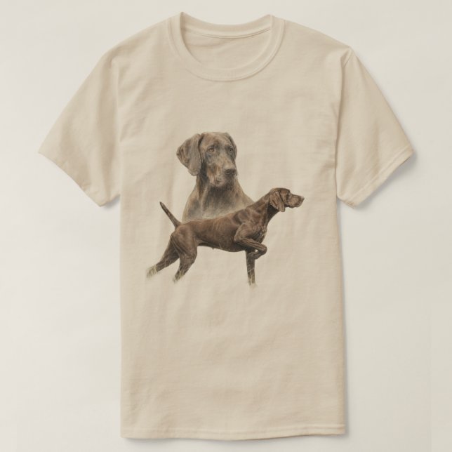 German Shorthaired Pointer  T-Shirt (Design Front)