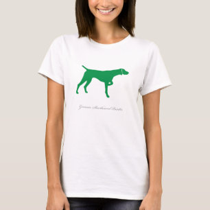 German Shorthaired Pointer T-shirt (green v2)