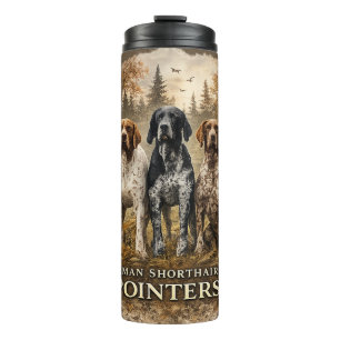 German Shorthaired Pointer  Thermal Tumbler