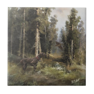 German Shorthaired pointer Tile