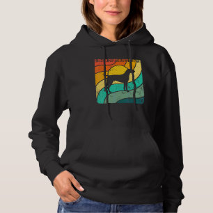 German Shorthaired Pointer Vintage Sunset Mum Dad Hoodie