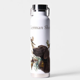 German Shorthaired Pointer  Water Bottle