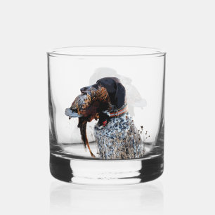 German Shorthaired Pointer Whiskey Glass