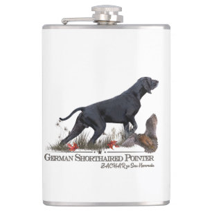 German Shorthaired Pointer, ZACHAR Hip Flask