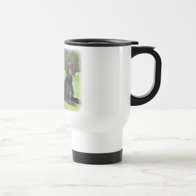 German Shorthaired Pointers 9J37D-09 Travel Mug (Right)