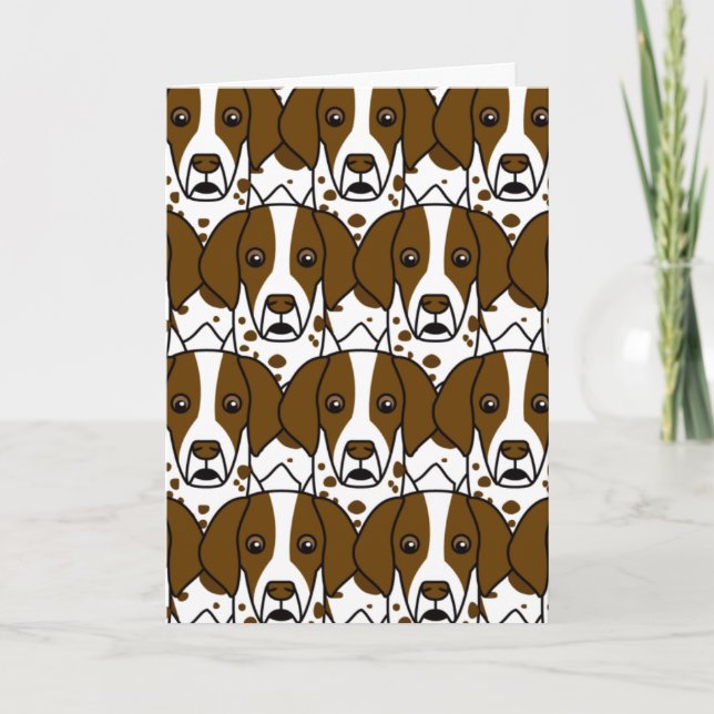 German Shorthaired Pointers Card (Front)