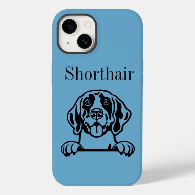 German Shorthaired Pointers Case-Mate iPhone Case (Back)