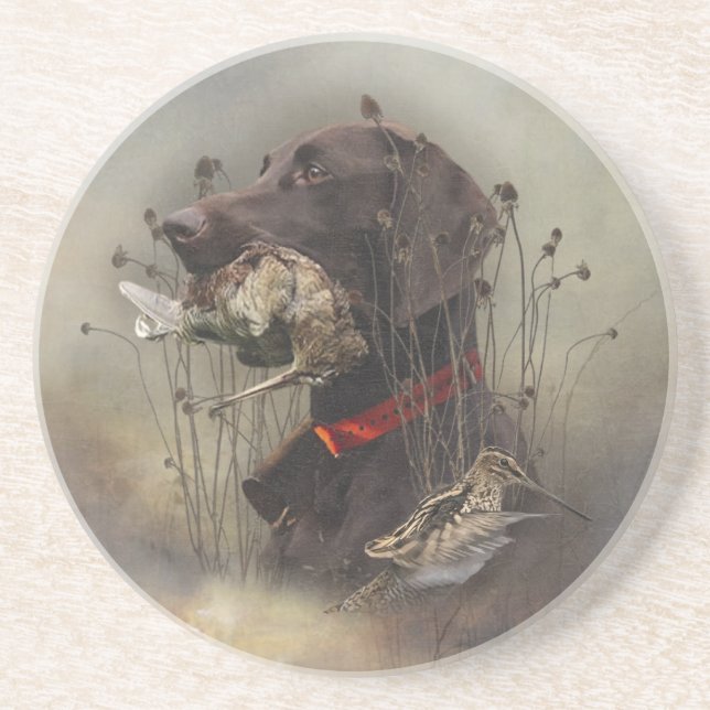 German Shorthaired Pointers Coaster (Front)