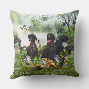German Shorthaired Pointers Cushion