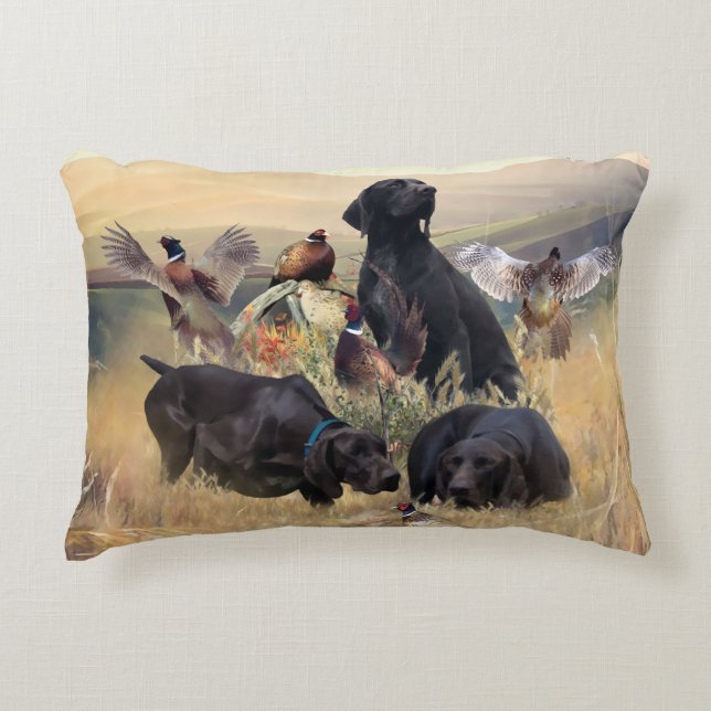 German Shorthaired Pointers  Decorative Cushion (Front)