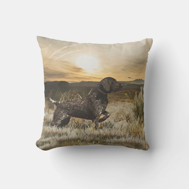 German Shorthaired Pointers (GSP)     Cushion (Front)