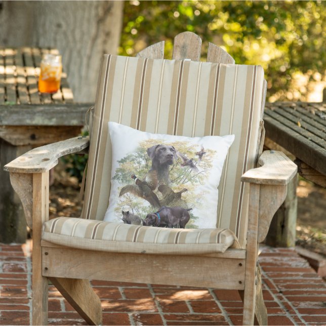 German Shorthaired Pointers (GSP)   Cushion (Chair)