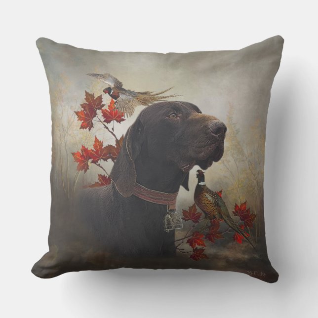 German Shorthaired Pointers (GSP)     Cushion (Front)