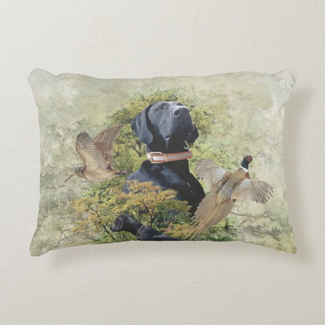 German Shorthaired Pointers (GSP)       Decorative Cushion (Front)