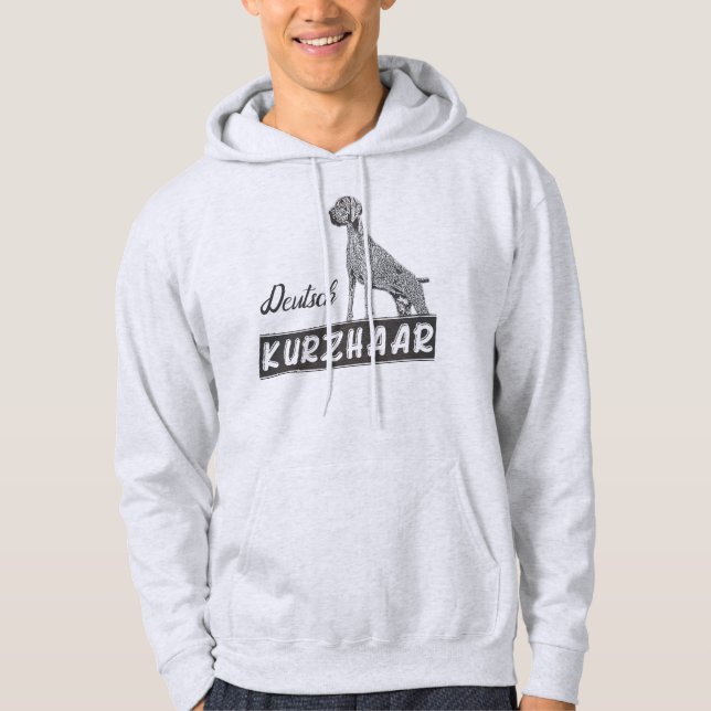 German Shorthaired Pointers (GSP)  Hoodie (Front)