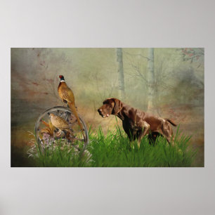German Shorthaired Pointers (GSP)    Poster