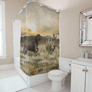 German Shorthaired Pointers (GSP) Shower Curtain