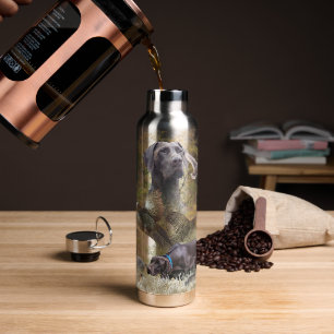 German Shorthaired Pointers (GSP) Water Bottle