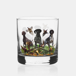 German Shorthaired Pointers (GSP) Whiskey Glass