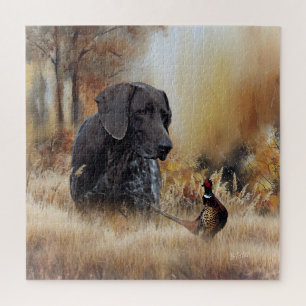 German Shorthaired Pointers  Jigsaw Puzzle