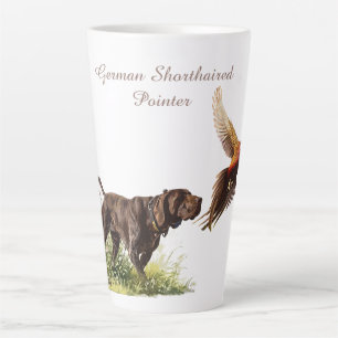 German Shorthaired Pointers Latte Mug