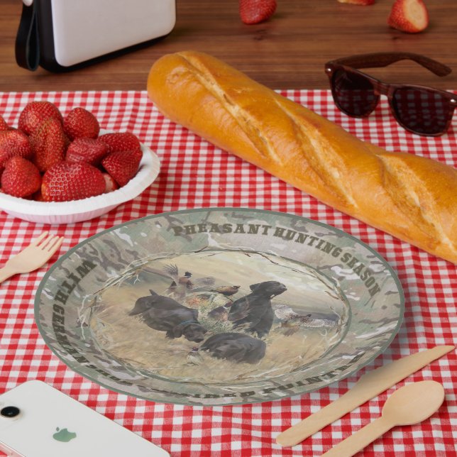 German Shorthaired Pointers  Paper Plate (Picnic)