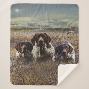 German Shorthaired Pointers      Sherpa Blanket
