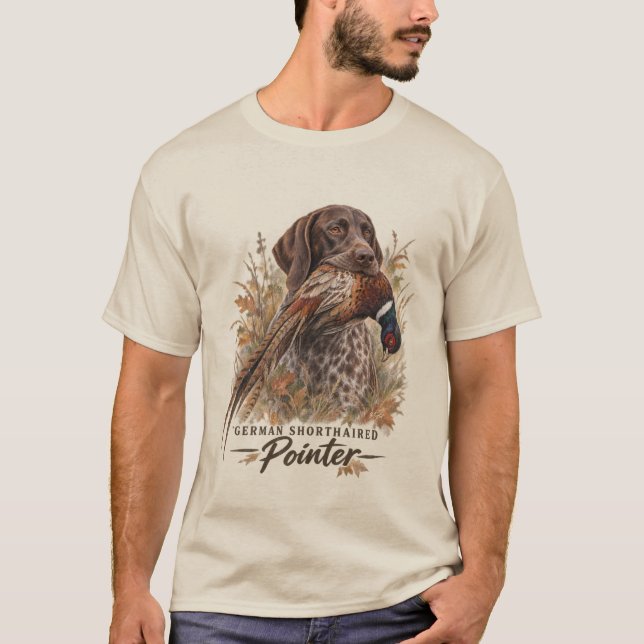 German Shorthaired Pointers  T-Shirt (Front)