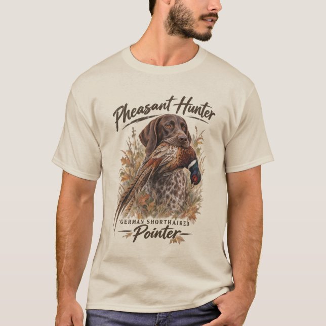 German Shorthaired Pointers  T-Shirt (Front)