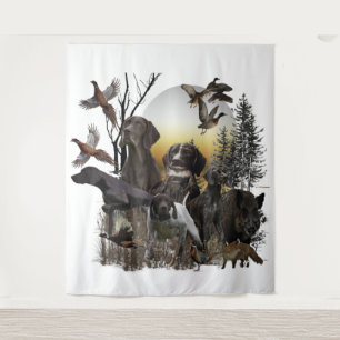 German Shorthaired Pointers Tapestry