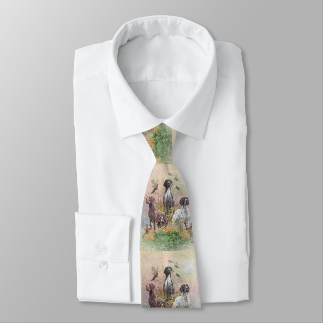 German Shorthaired Pointers  Tie (Tied)