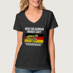 German snakes German snake saying snake owner T-Shirt