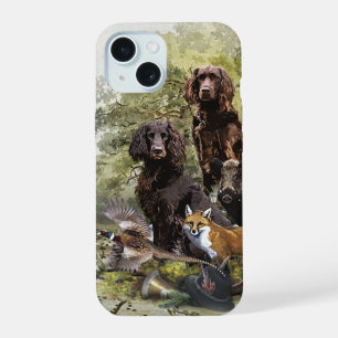 German Spaniels ( Deutscher Wachtelhund ) iPhone 15 Case